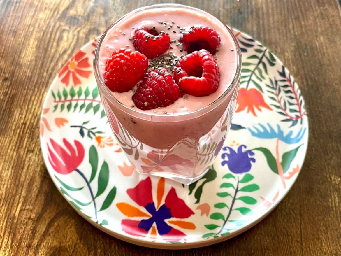 Raspberry smoothie
