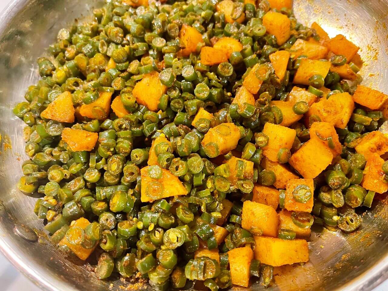 Spicy Green Beans Curry Hearty Food Talks Spicy Green Beans Curry Hearty Food Talks
