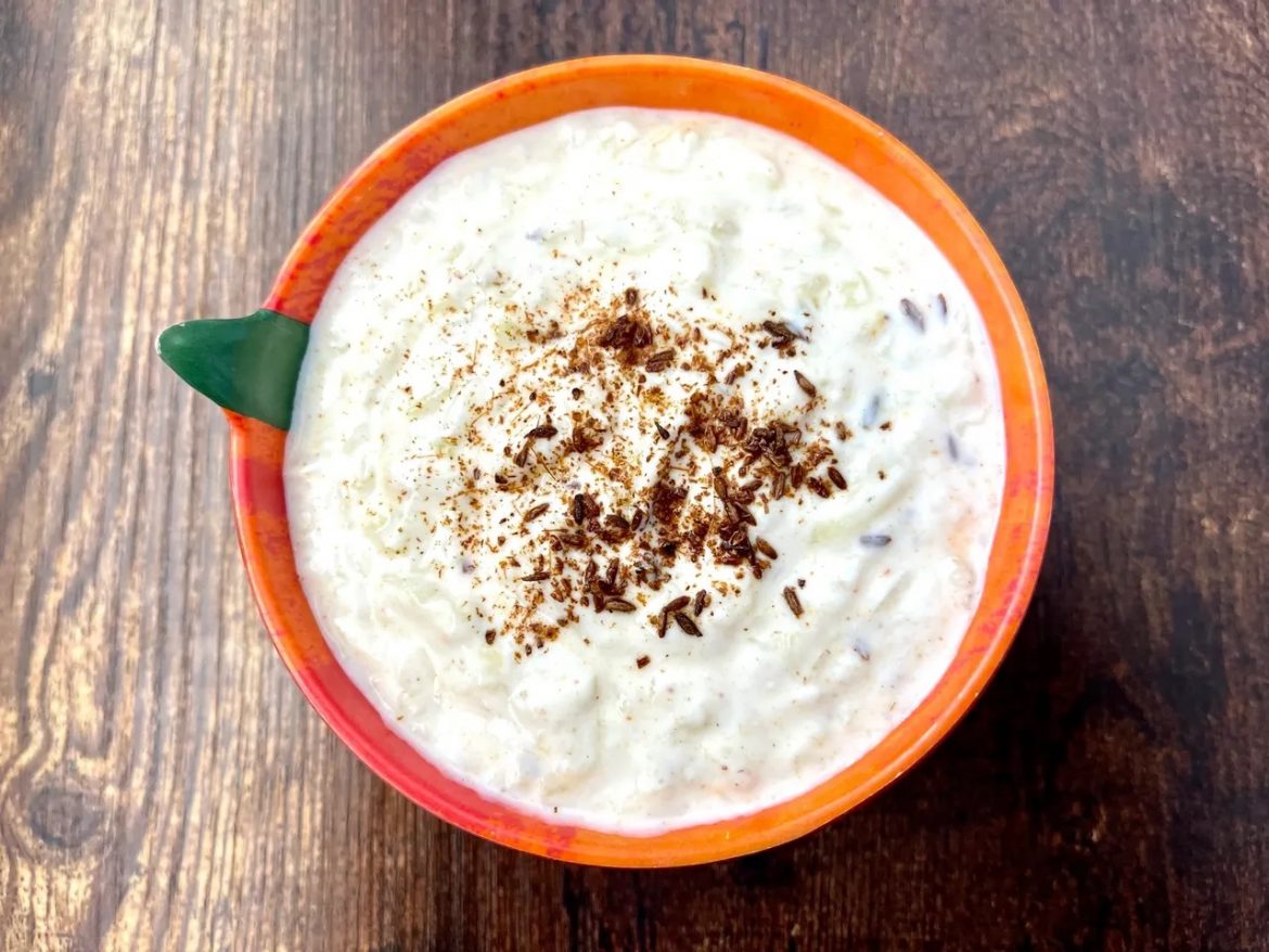 DELIGHTFUL LAUKI RAITA OR BOTTLE GOURD YOGURT