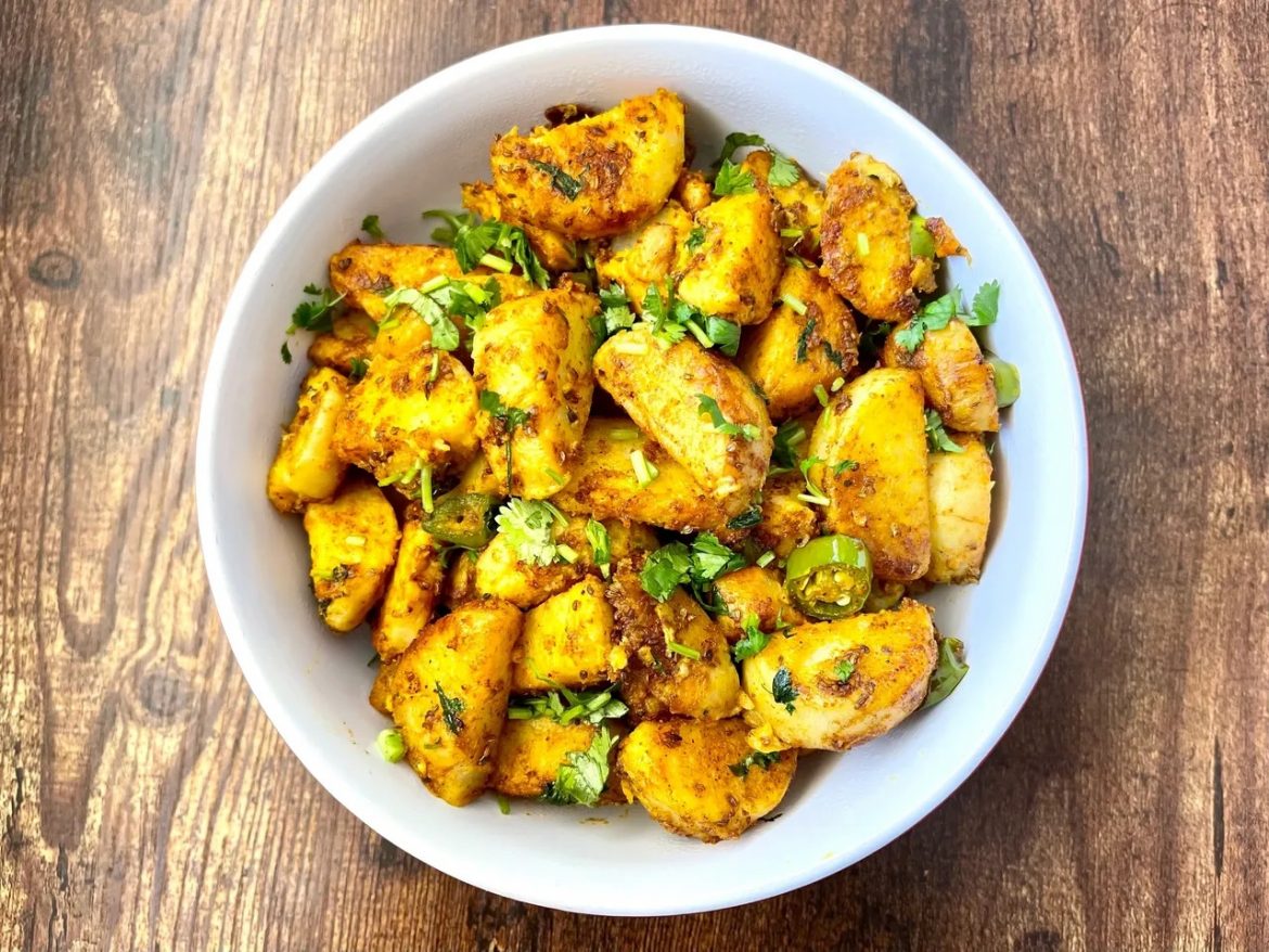 SPICY TARO ROOT CURRY OR ARVI